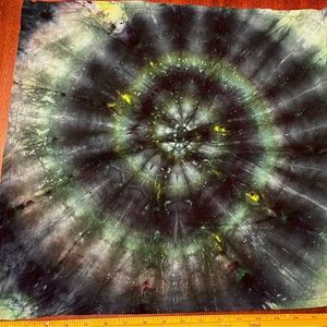 Handmade custom tie dye bandana